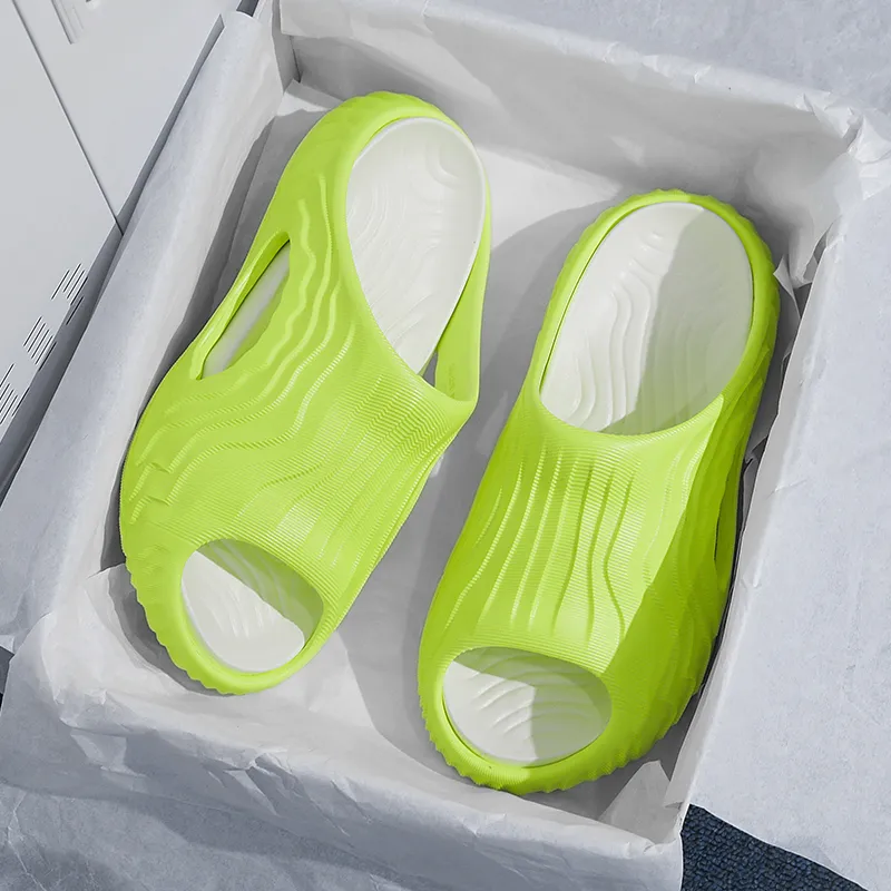 YUZHAOLIN Slip Resistant Abrasion Resistant Slide Slippers Men's-2