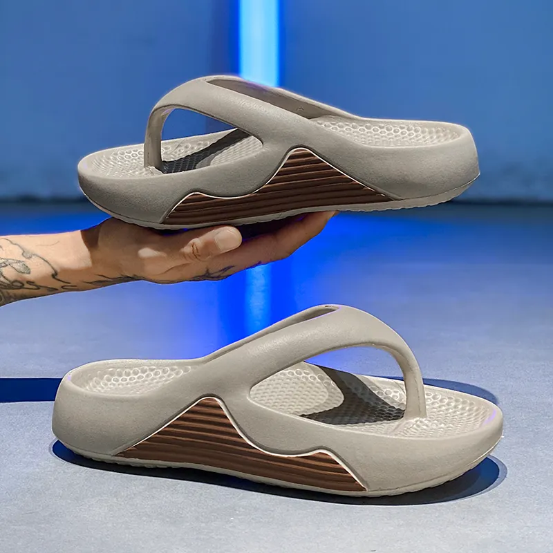 YUZHAOLIN EVA Odor Resistant Abrasion Resistant Slip Resistant Flip Flops Men's-6