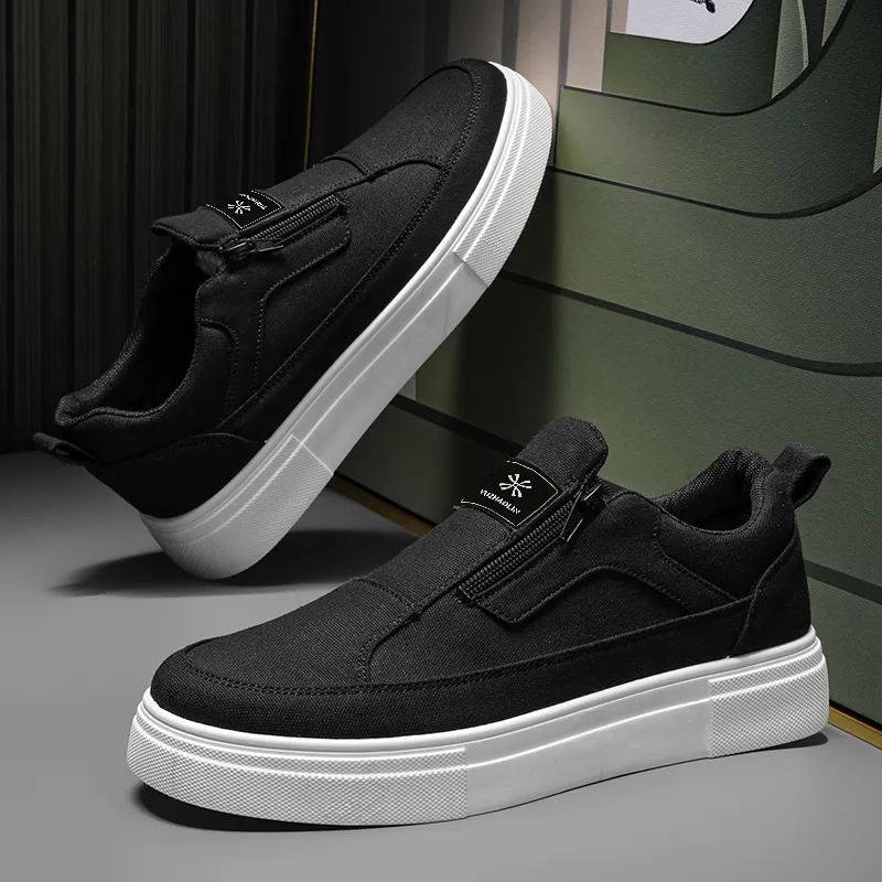 YUZHAOLIN Durable Breathable Low-Top Canvas Shoes Men's-2