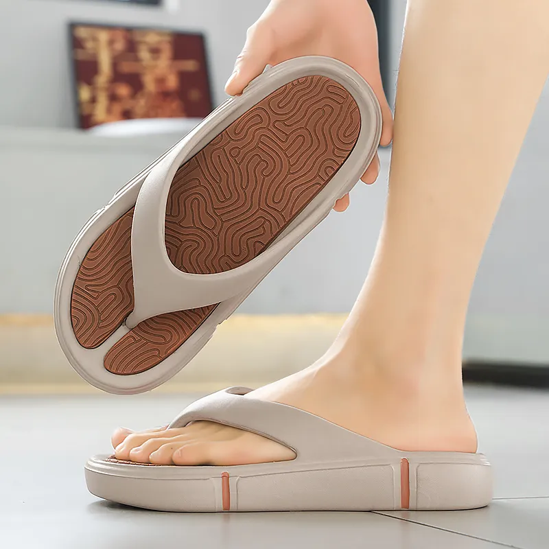 YUZHAOLIN EVA Quiet Odor Resistant Abrasion Resistant Slip Resistant Flip Flops Men's-9