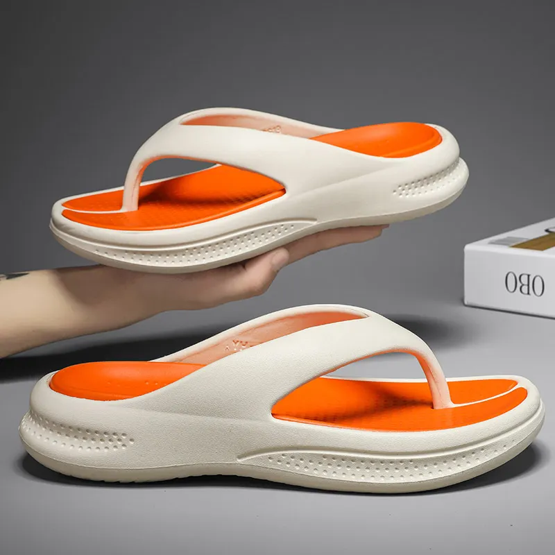 YUZHAOLIN Quiet Odor Resistant Abrasion Resistant Slip Resistant Flip Flops Unisex-11