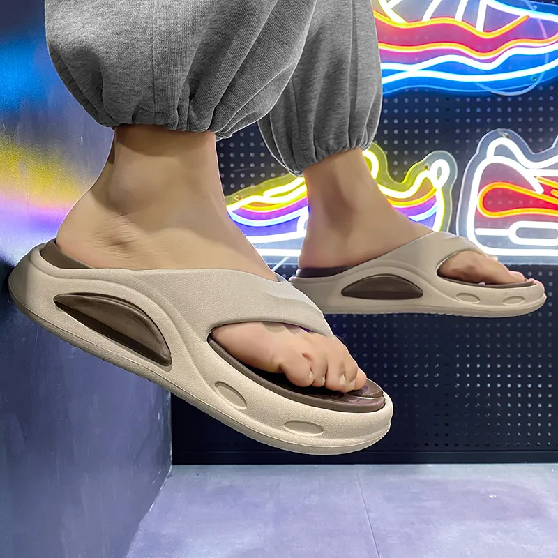 YUZHAOLIN EVA Quiet Odor Resistant Abrasion Resistant Slip Resistant Flip Flops Men's-14