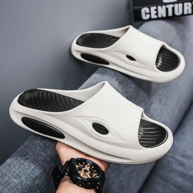 YUZHAOLIN EVA Slip Resistant Abrasion Resistant Cushioning Slide Slippers Men's-7