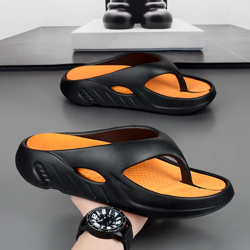 YUZHAOLIN EVA Abrasion Resistant Slip Resistant Flip Flops Unisex-1