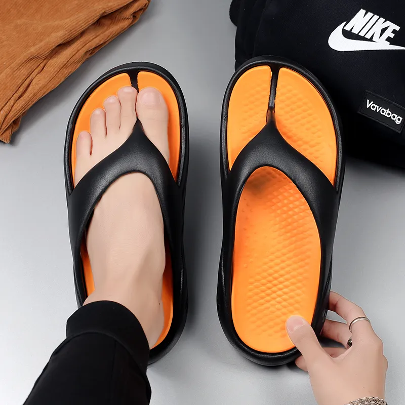 YUZHAOLIN EVA Abrasion Resistant Slip Resistant Flip Flops Unisex-3
