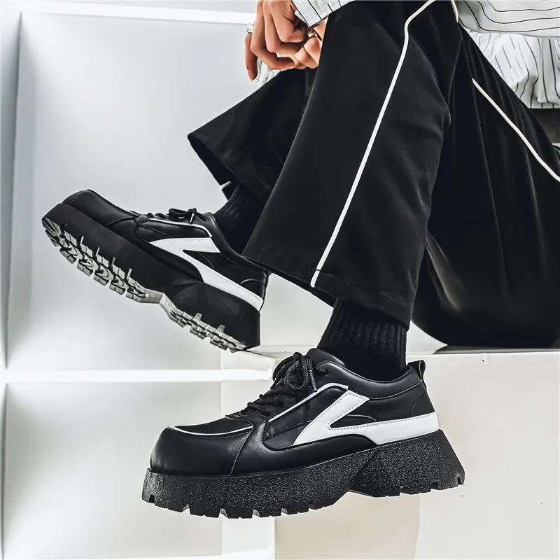 YUZHAOLIN Casual Shoes Men's Black-3
