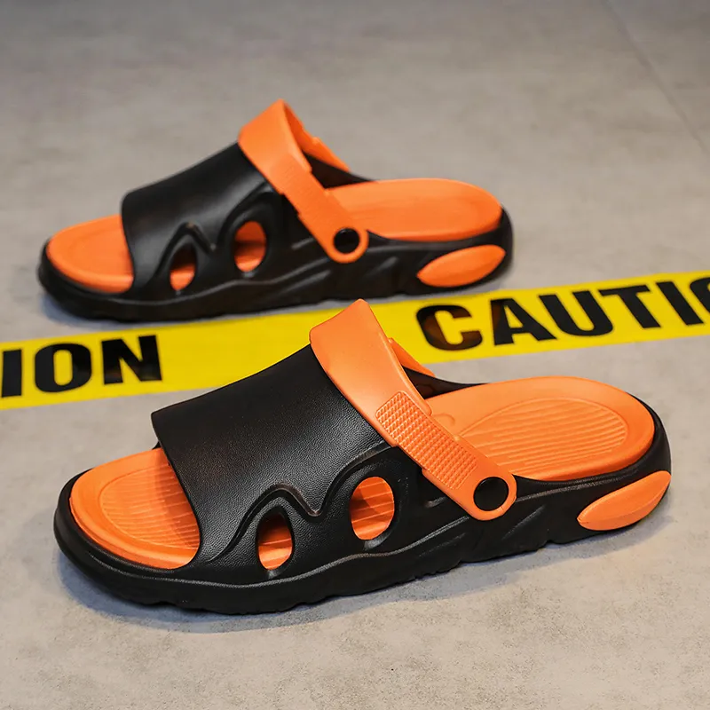 YUZHAOLIN Beach Sandals Unisex Black Orange/Black White/White Black/White Green/Beige Brown-18
