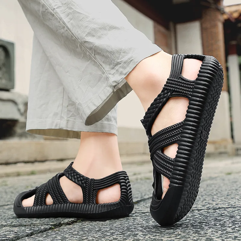 YUZHAOLIN Roman Sandals Men-7