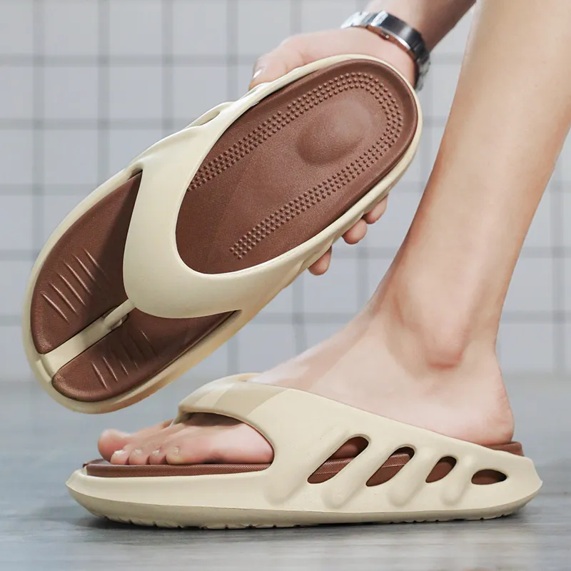 YUZHAOLIN EVA Quiet Odor Resistant Abrasion Resistant Slip Resistant Flip Flops Men's-13