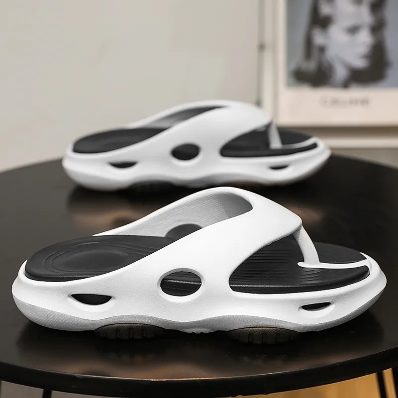 YUZHAOLIN EVA Odor Resistant Abrasion Resistant Slip Resistant Flip Flops Men's-4