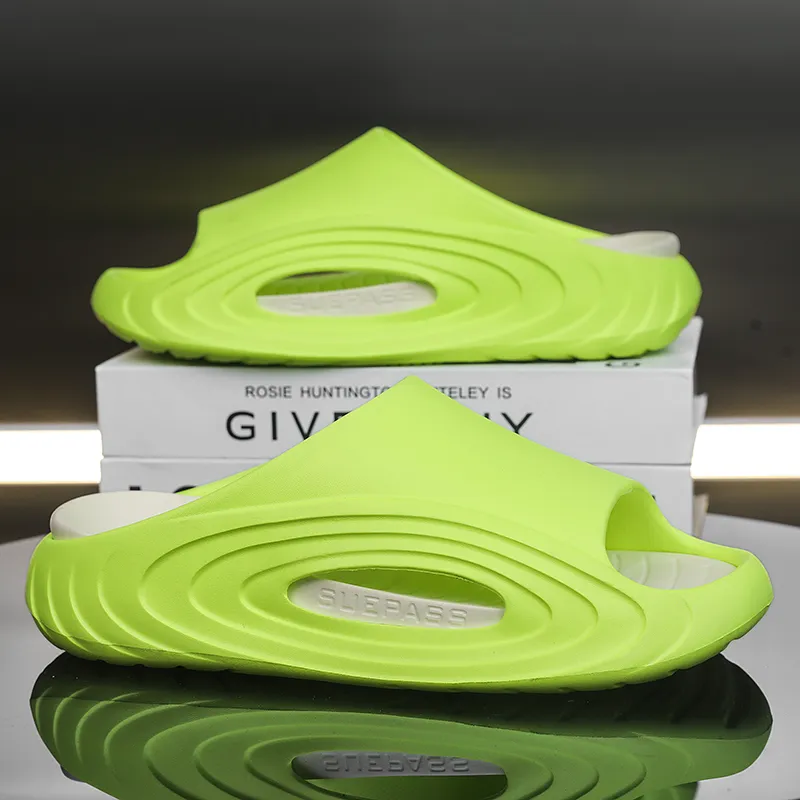 YUZHAOLIN EVA Quiet Slip Resistant Odor Resistant Abrasion Resistant Slide Slippers Men's-11