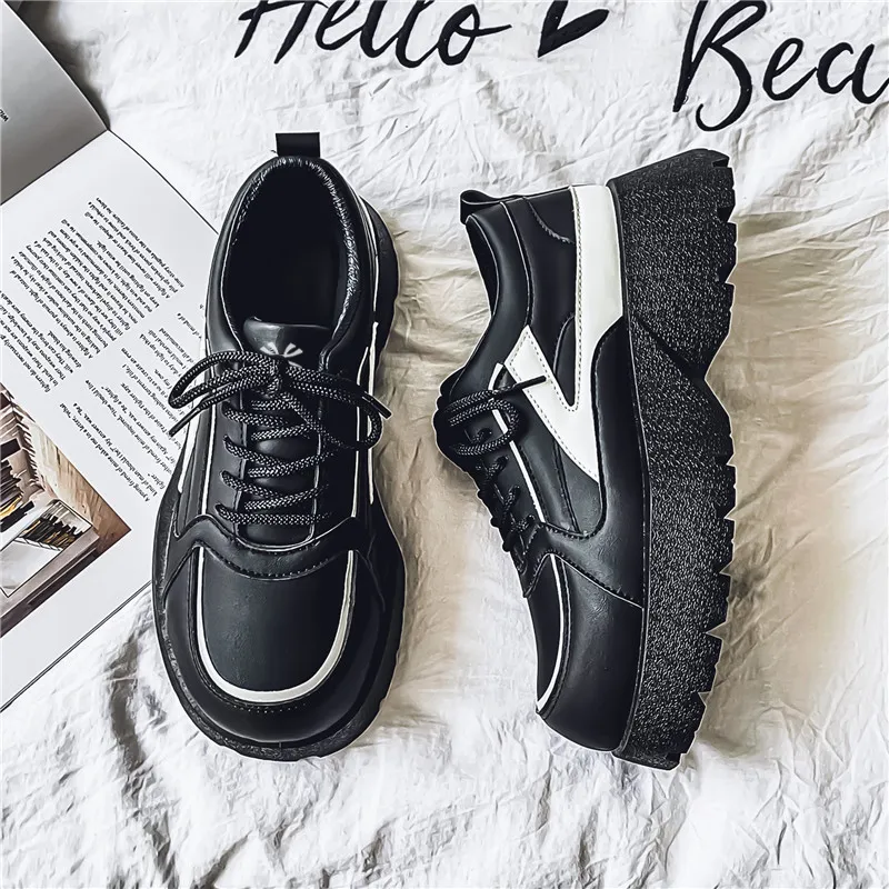YUZHAOLIN Casual Shoes Men's Black-4