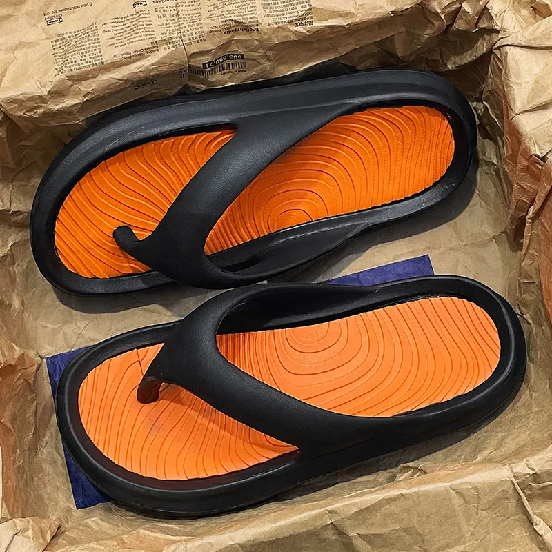 YUZHAOLIN EVA Abrasion Resistant Slip Resistant Flip Flops Unisex-2