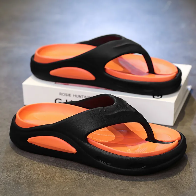 YUZHAOLIN EVA Quiet Odor Resistant Abrasion Resistant Slip Resistant Flip Flops Men's-6