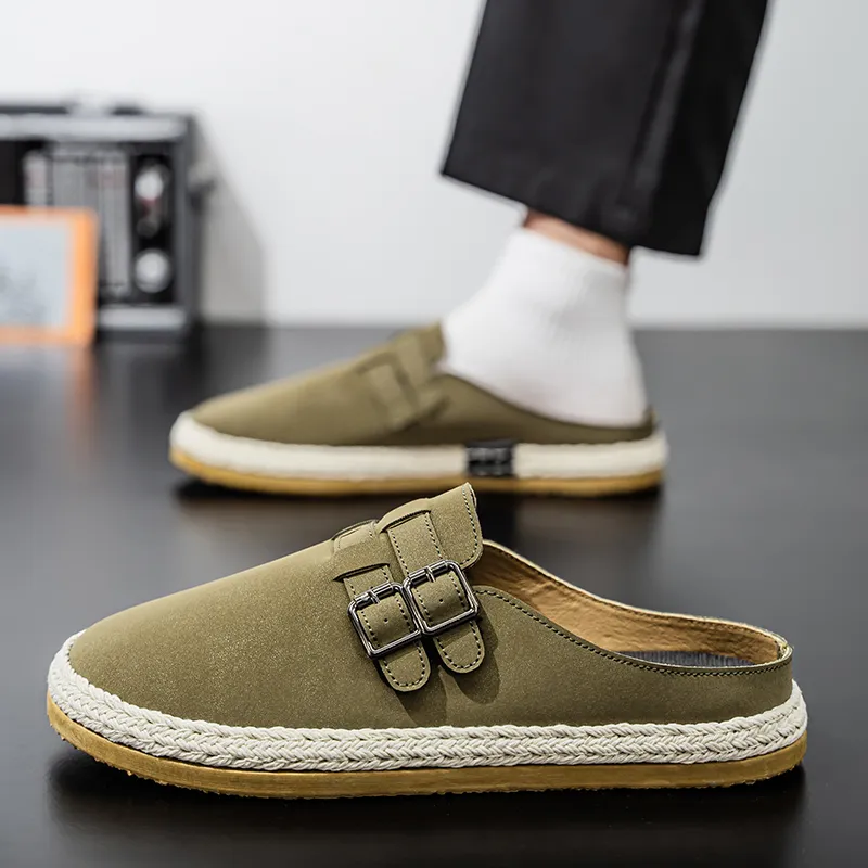 YUZHAOLIN Closed Toe Slippers Men's-8