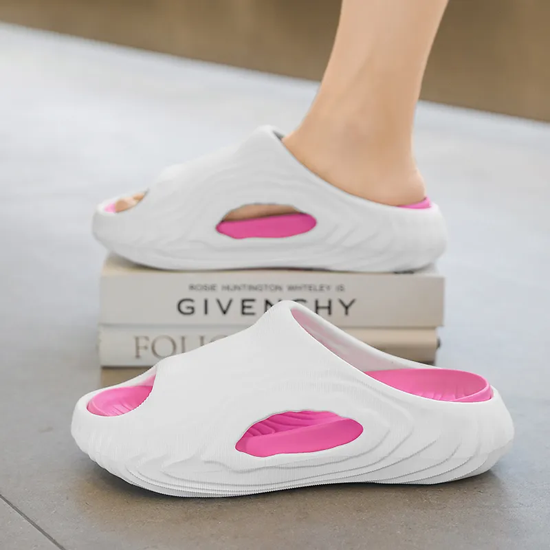 YUZHAOLIN Slip Resistant Abrasion Resistant Slide Slippers Men's-6