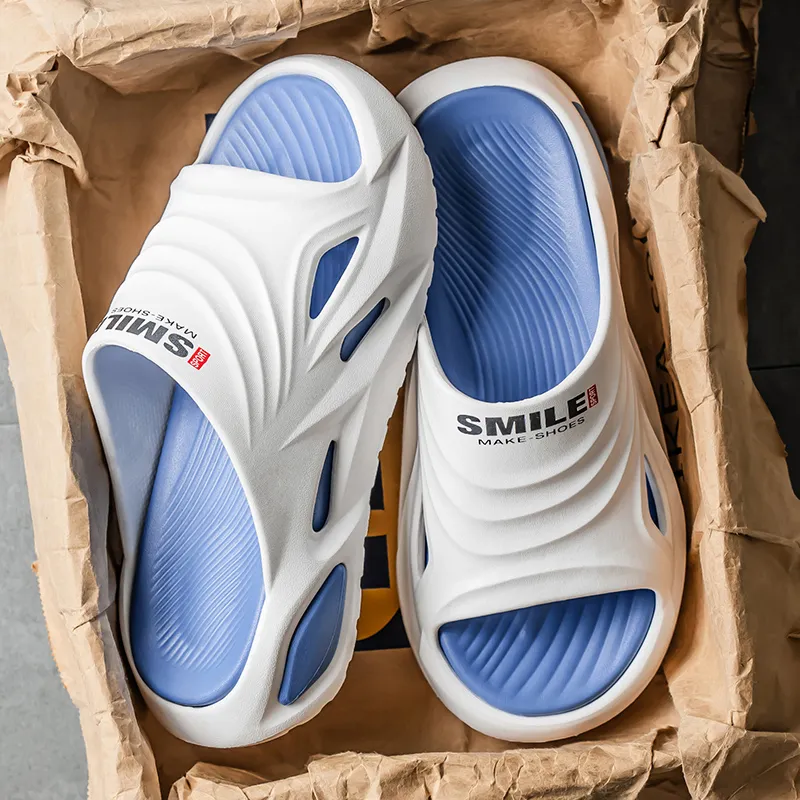 YUZHAOLIN Quiet Slip Resistant Odor Resistant Abrasion Resistant Slide Slippers Men's-7