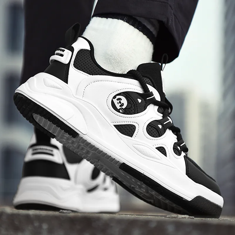YUZHAOLIN Slip Resistant Waterproof Cushioning Abrasion Resistant Low Top Skateboard Shoes Unisex Box-17