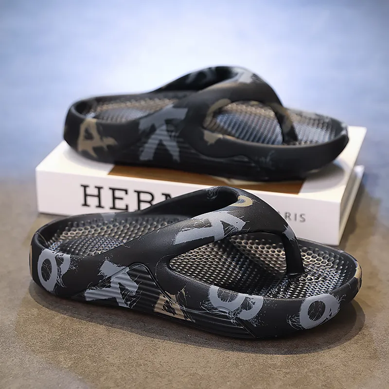 YUZHAOLIN EVA Abrasion Resistant Slip Resistant Flip Flops Men's-1