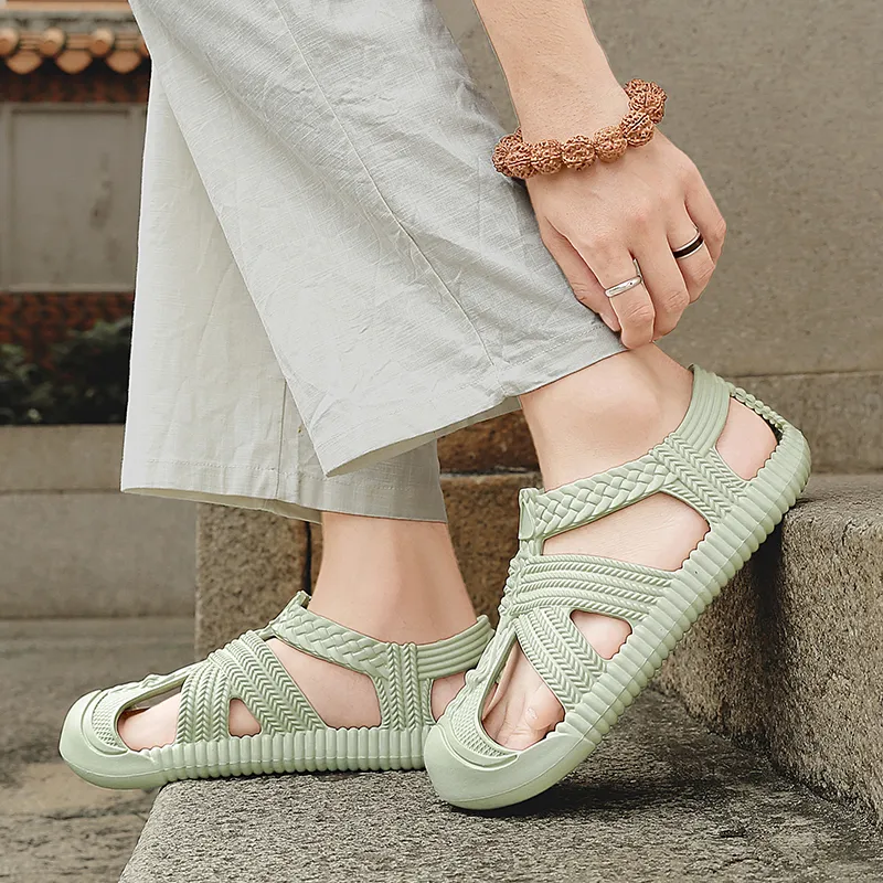 YUZHAOLIN Roman Sandals Men-12