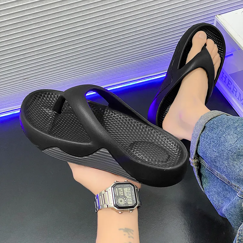 YUZHAOLIN EVA Odor Resistant Abrasion Resistant Slip Resistant Flip Flops Men's-3