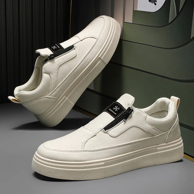 YUZHAOLIN Durable Breathable Low-Top Canvas Shoes Men's-7