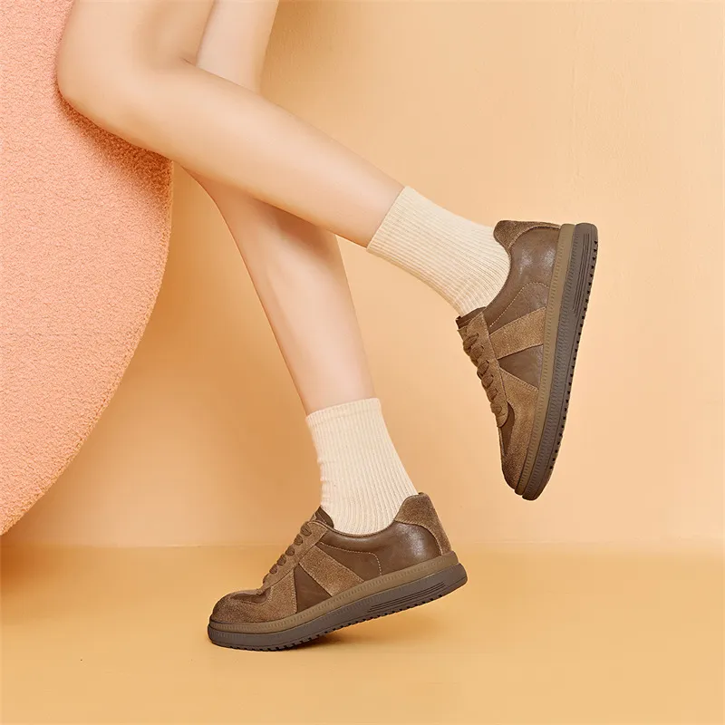 HARSON Anti-Slip And Wear-Resistant Lightweight Low-Top Casual Shoes Women's-5