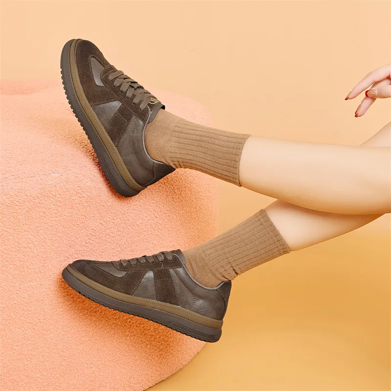 HARSON Anti-Slip And Wear-Resistant Lightweight Low-Top Casual Shoes Women's-20