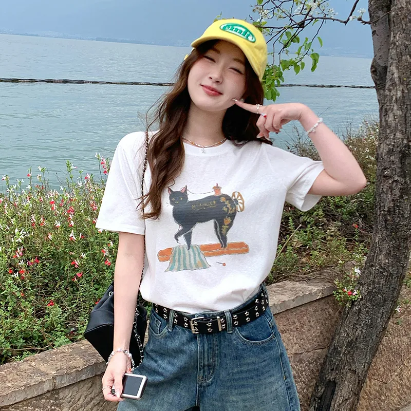 SUSANSAN Regular T Shirt Women's-3