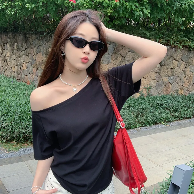 SUSANSAN T Shirts Women's-15