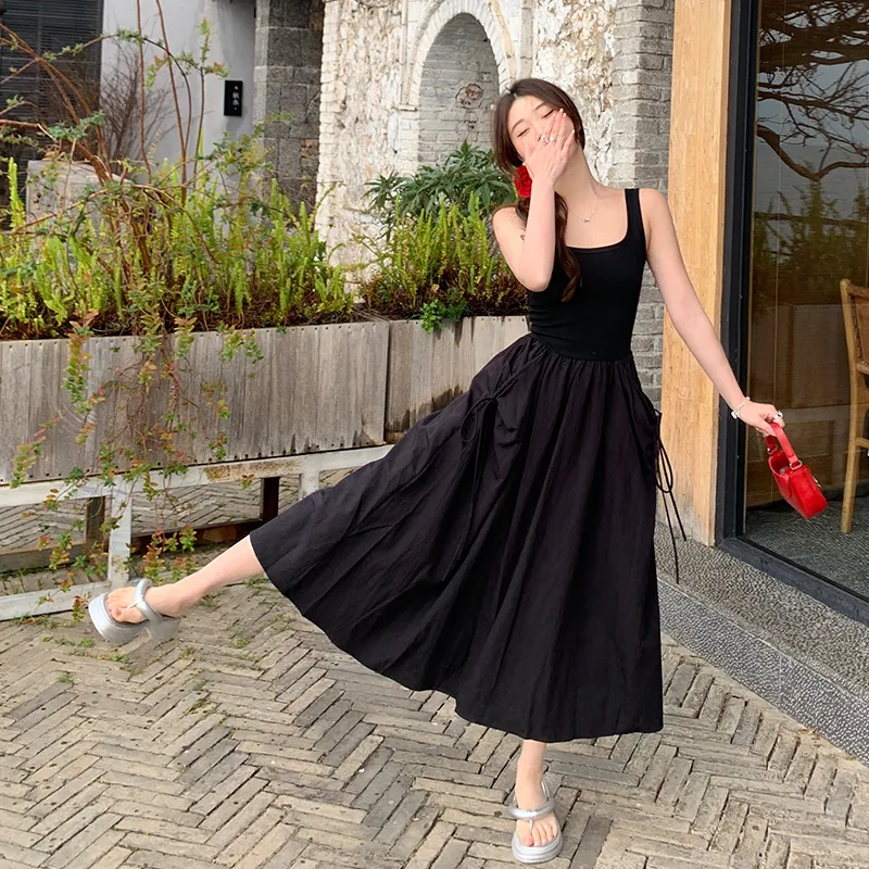 SUSANSAN Slip Dresses Women's-6