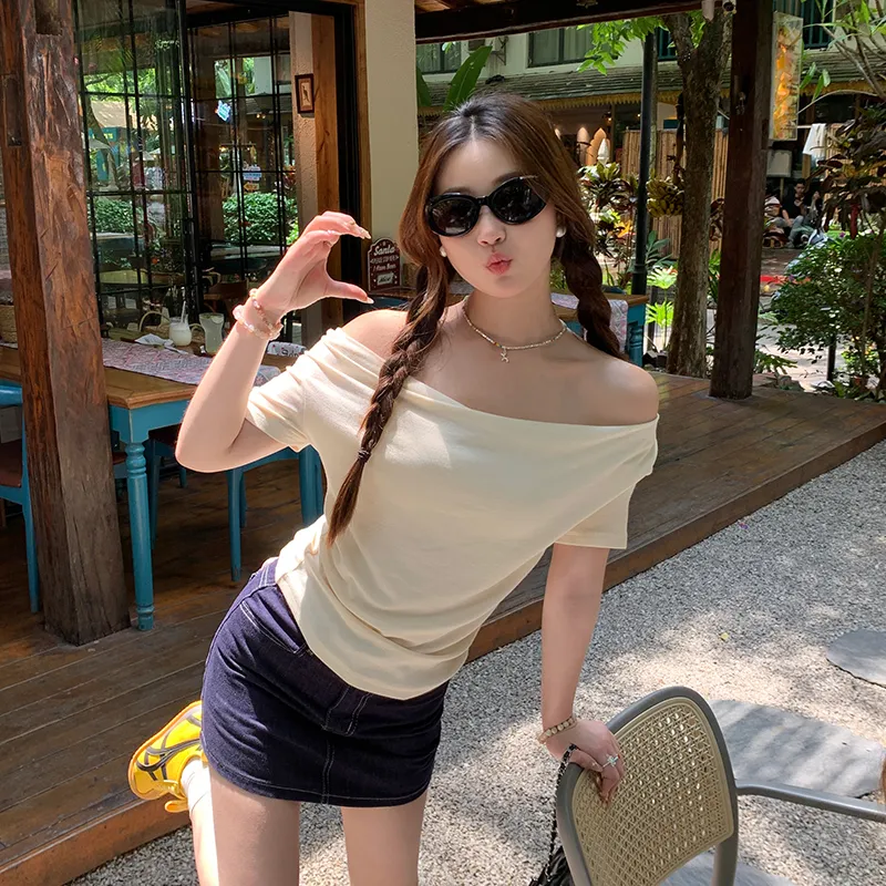 SUSANSAN Regular T Shirt Women's-1