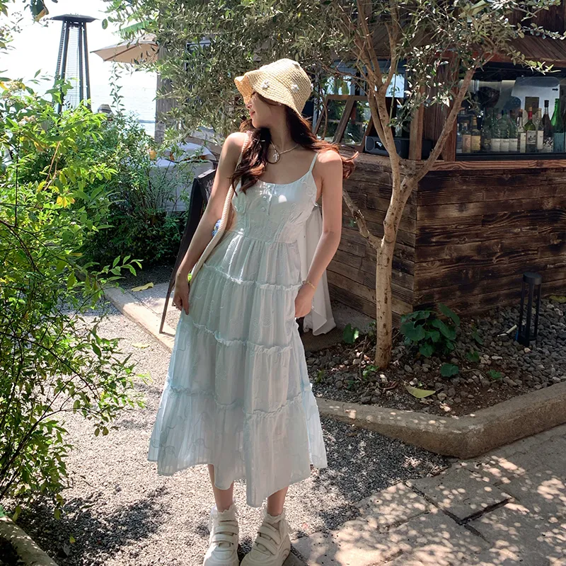 SUSANSAN Slip Dresses Women's-6