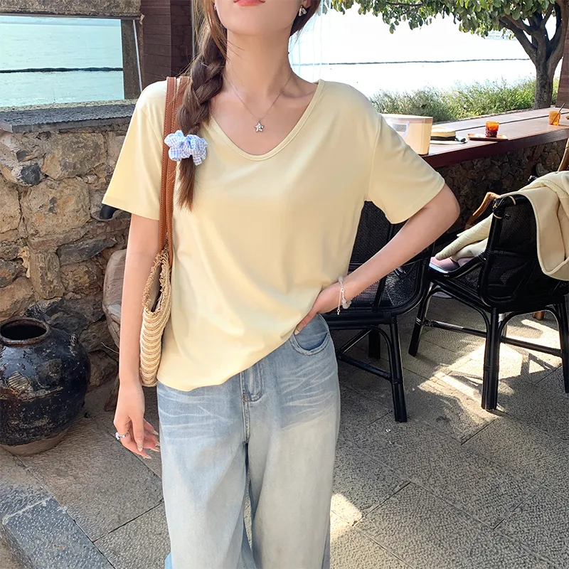 SUSANSAN T Shirts Women's-8