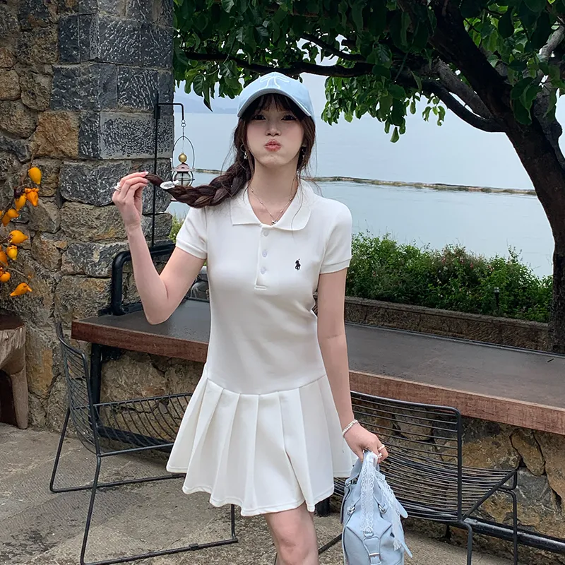 SUSANSAN Short Sleeved Dress Women's-5