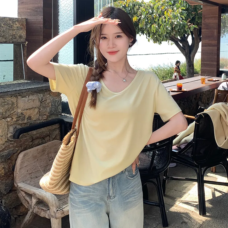 SUSANSAN T Shirts Women's-7