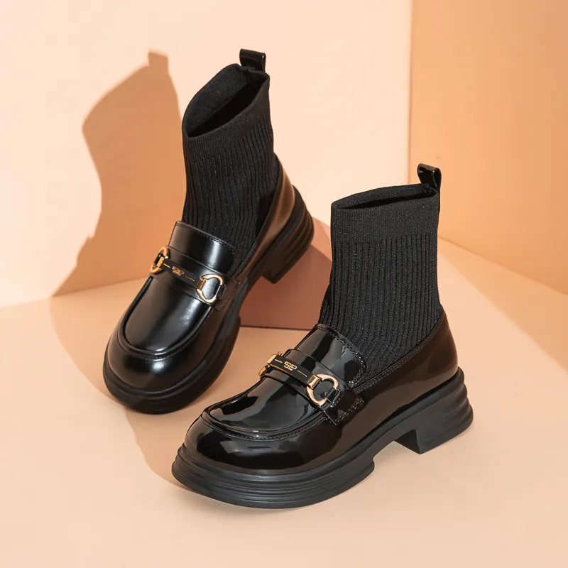 Walker Shop Ankle Boots Women's Black-3