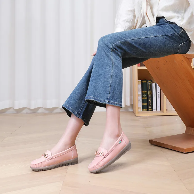 Walker Shop Casual Single Shoes Women's-2