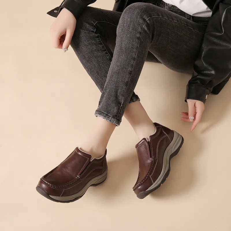 Walker Shop Casual Single Shoes Women's-11