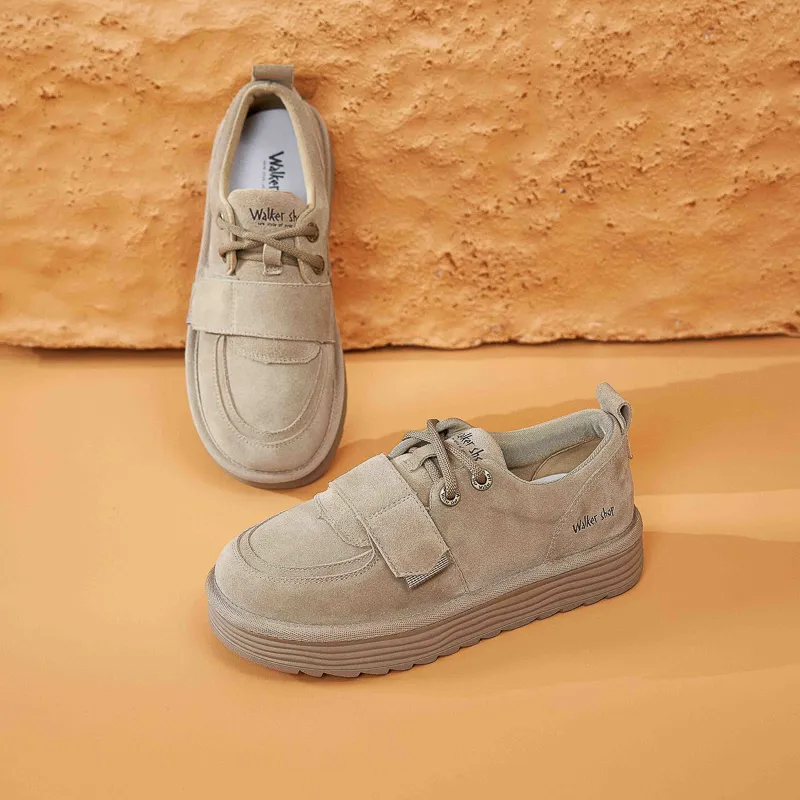 Walker Shop Casual Single Shoes Women's-14