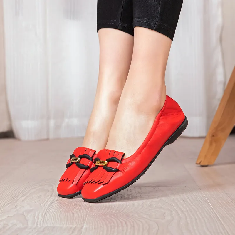 Walker Shop Casual Single Shoes Women's-16