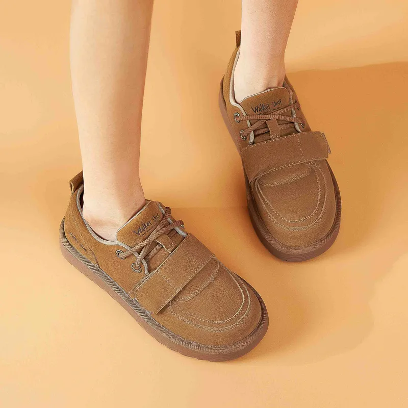 Walker Shop Casual Single Shoes Women's-4