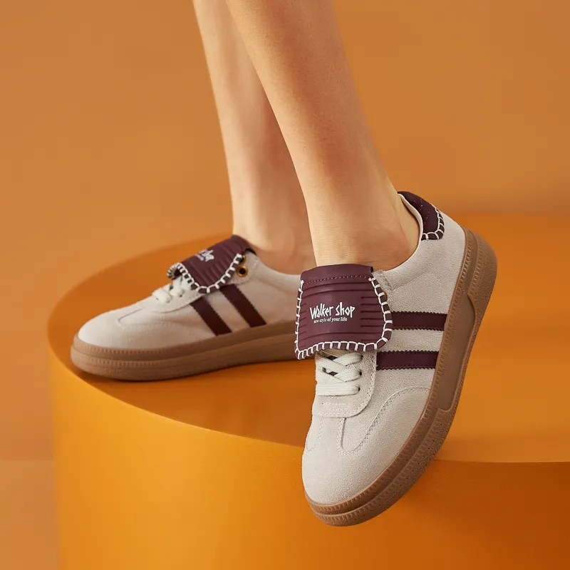 Walker Shop Low Top Skateboard Shoes Women's-5