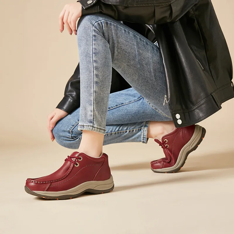Walker Shop Mid-Top Casual Shoes Women's-11