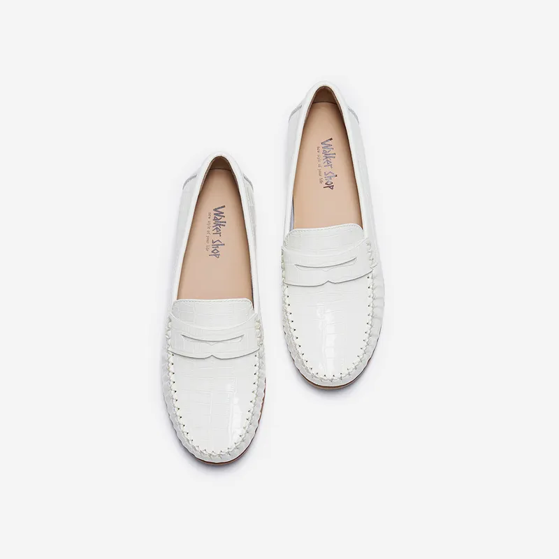 WALKER SHOP Loafers Women's Black/Ecru/Red-9