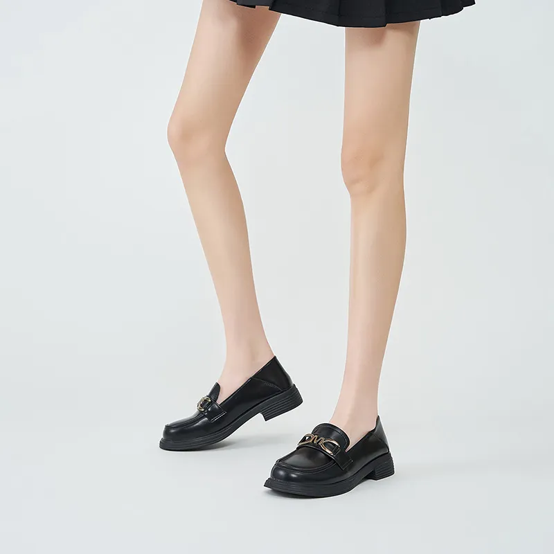WALKER SHOP Loafers Women's Black/Brown-3