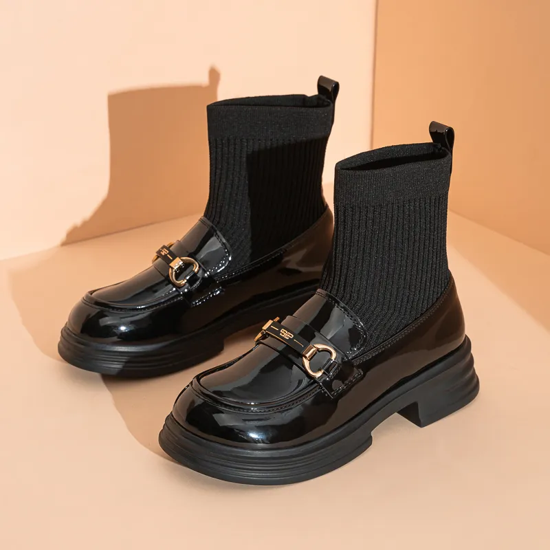 Walker Shop Ankle Boots Women's Black-1