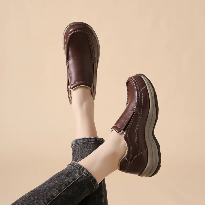 Walker Shop Casual Single Shoes Women's-13