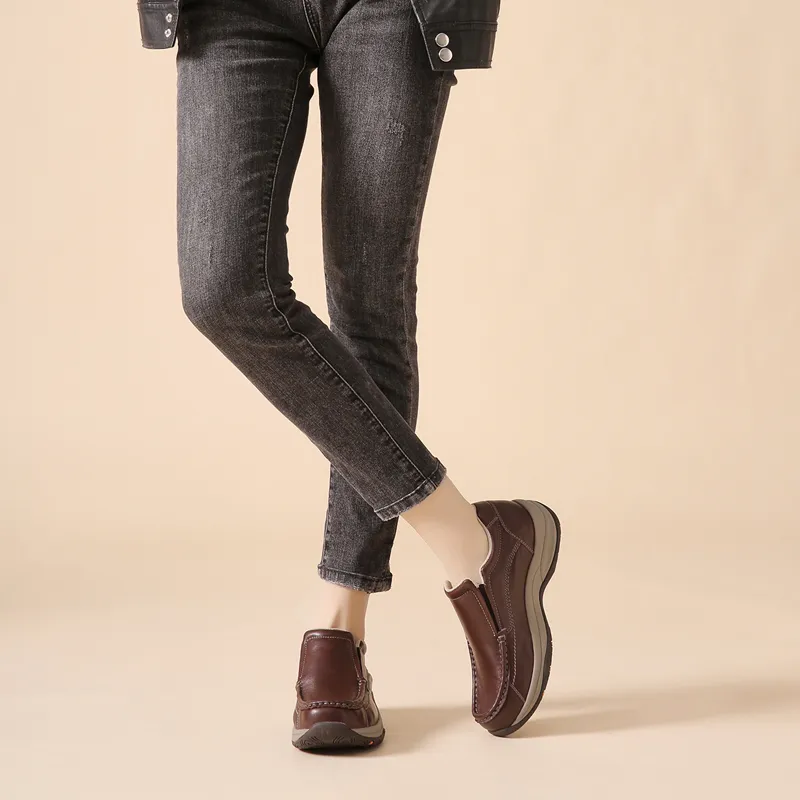 Walker Shop Casual Single Shoes Women's-14