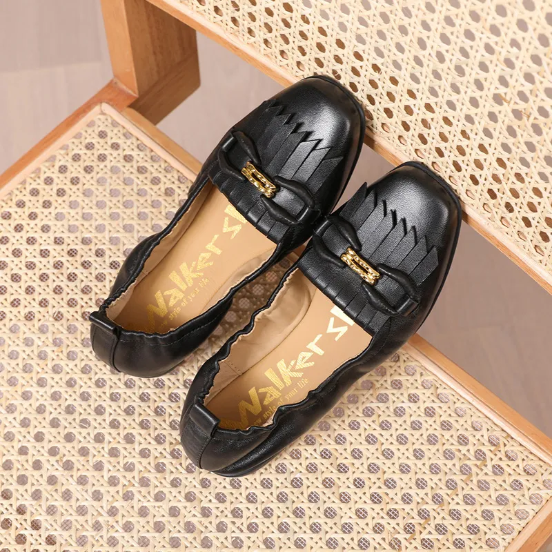 Walker Shop Casual Single Shoes Women's-12